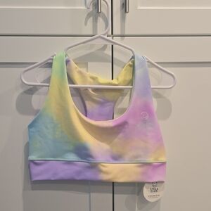 NWT Smile Club Sports Bra Large